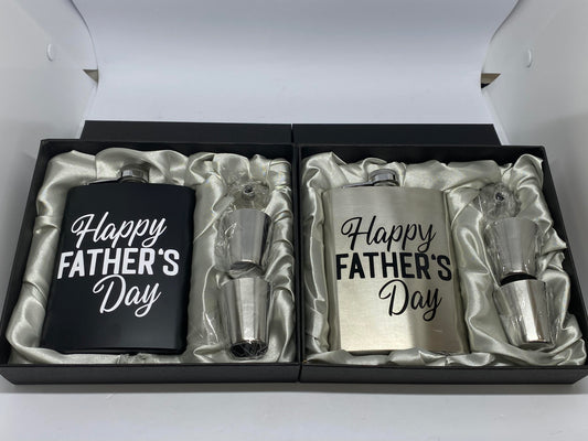 Fathers day flask set