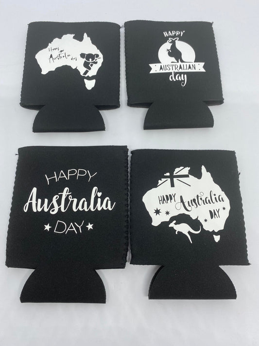 Australia day stubby holder