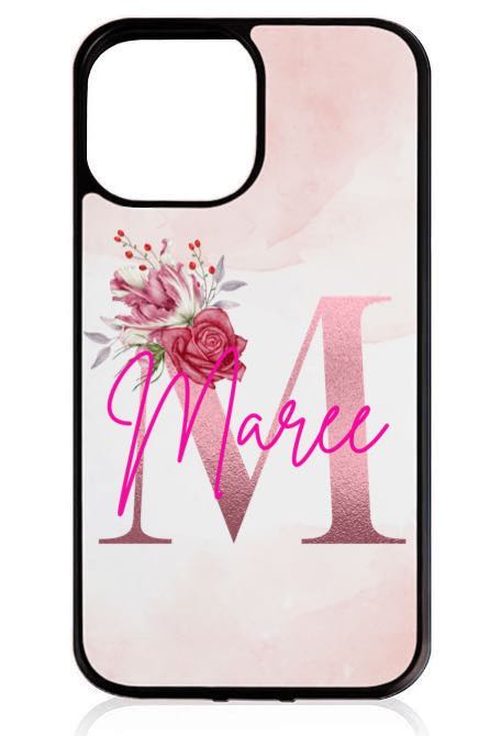 Phone Case Floral letter