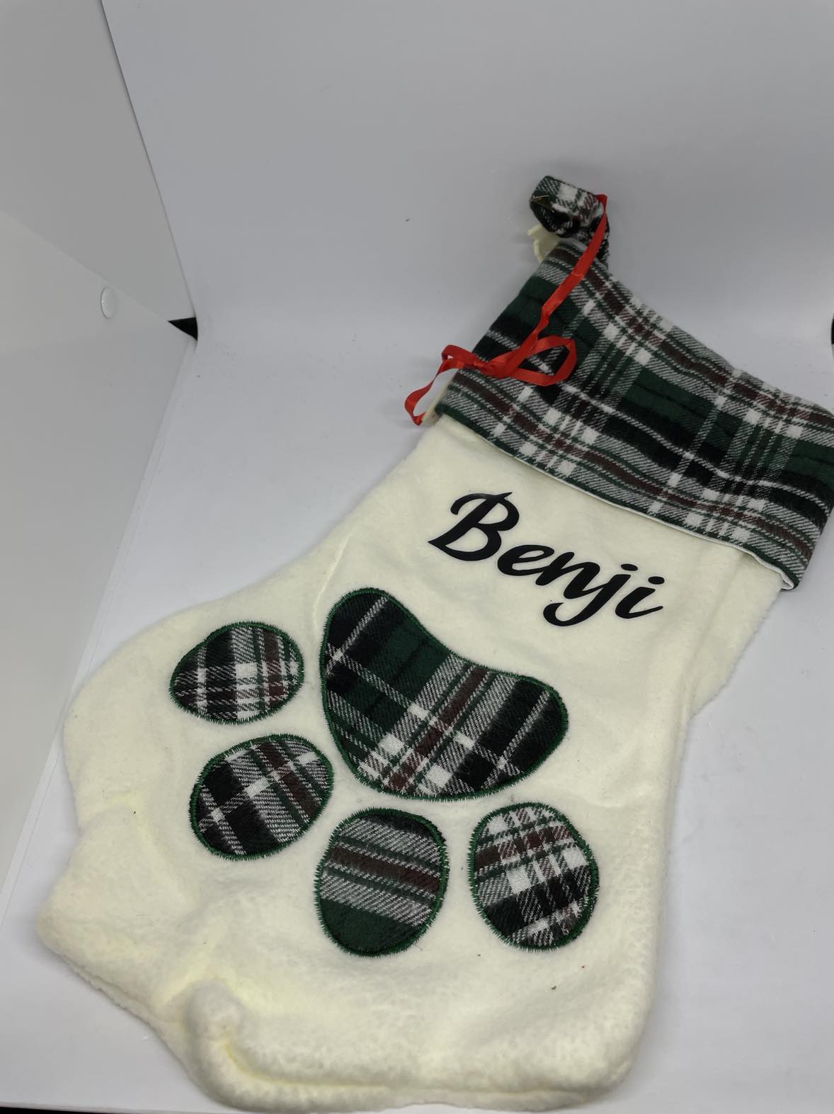 Personlised pet stocking