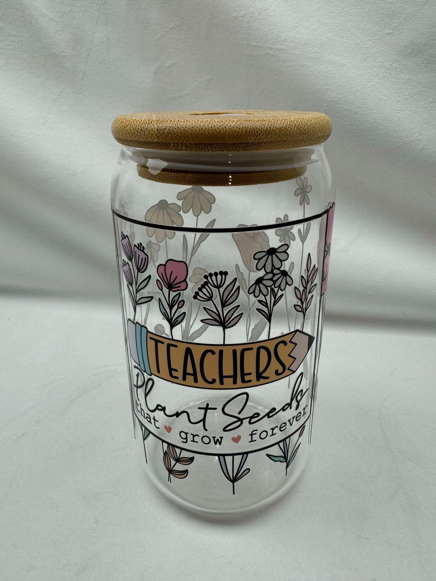 Personalised teacher tumblers with UVDTF