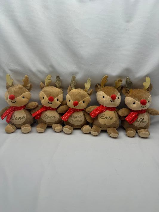 Personalised reindeer