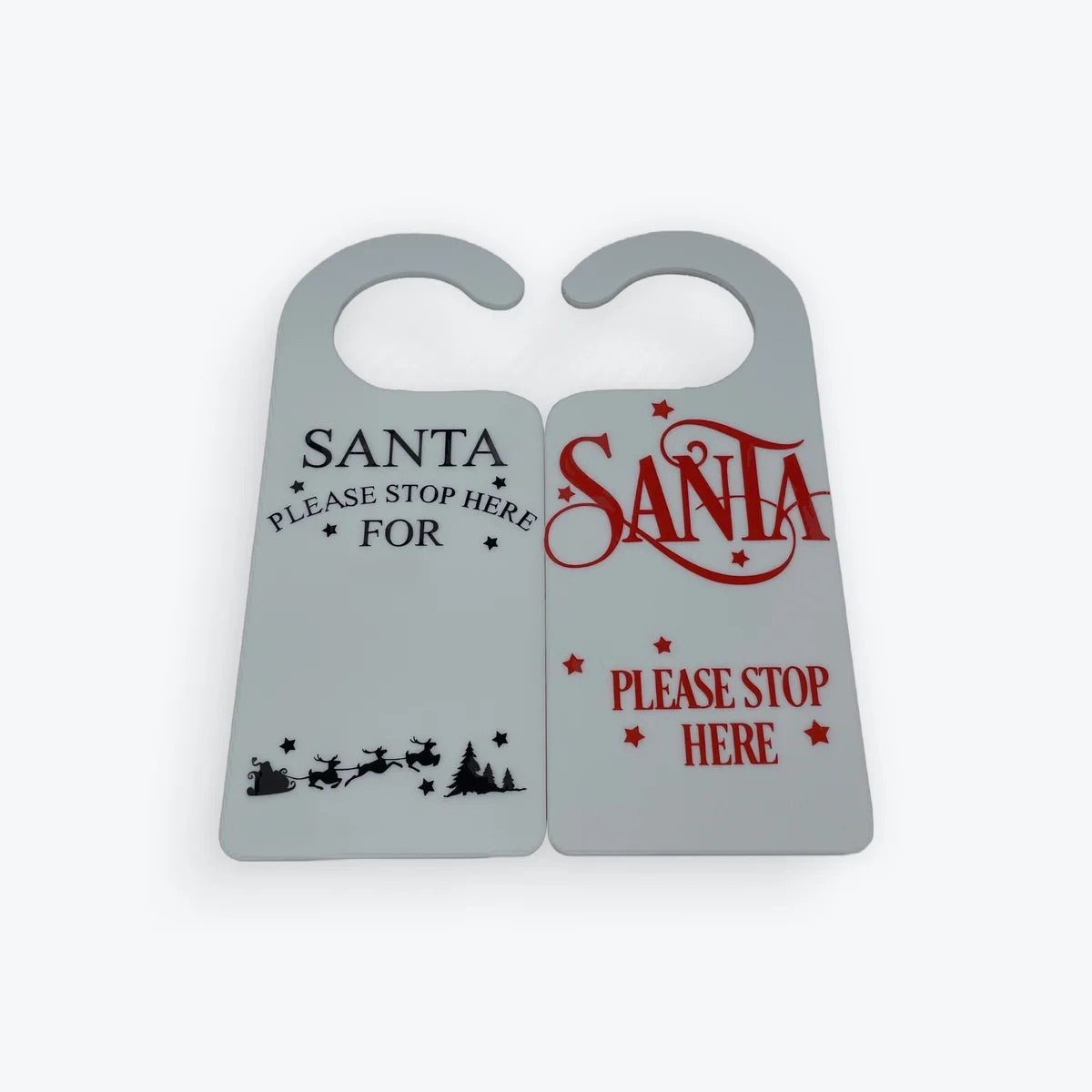 Santa door hanger