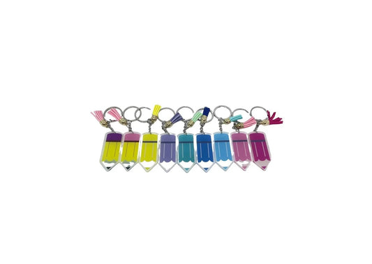 Personalised teacher keyring